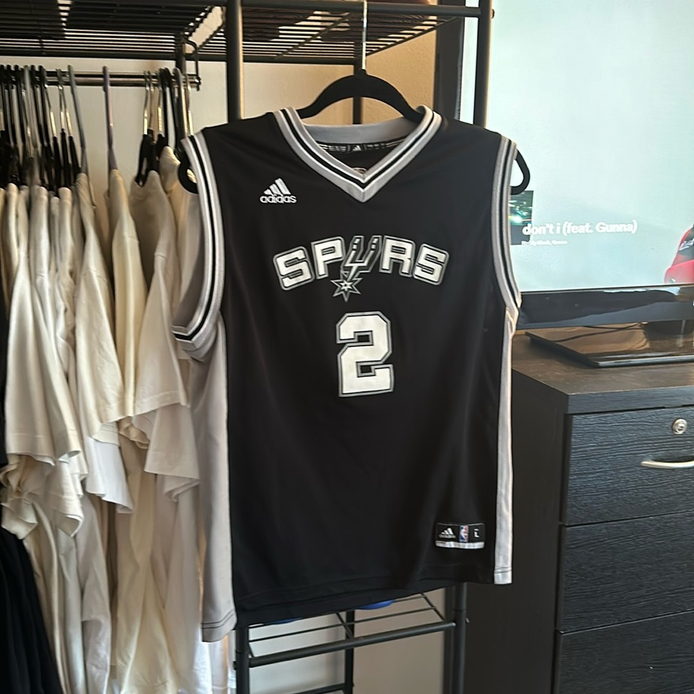 Youth L San Antonio Spurs Kawhi Leonard Jersey